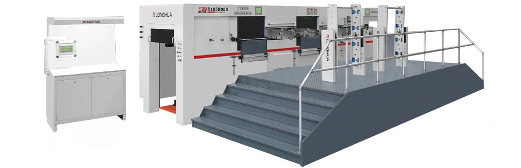 Dual Station Holographic Positioning Hot Stamping Die Cutting Machine